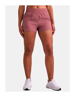 Avia Women's Hybrid Seersucker Shorts Plus Size XXXL (22) - NWT - Activewear